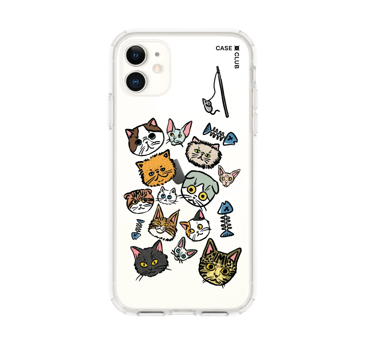 เคสใส iphone 11 แมวเหมียวคอมมูนิตี้